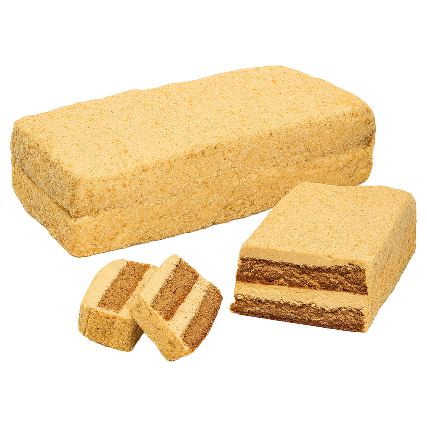 Torte mit Kakao und Baiser "Feniks"